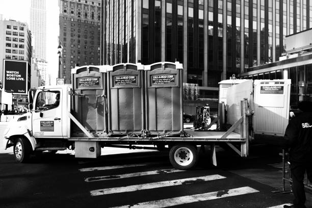 Porta potty delivery and setup in Postville, IA